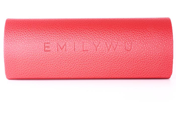 Футляр "Цилиндр" красный Emily Wu